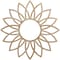 Ekena Millwork Daisy Wood Fretwork Pierced Ceiling Medallion, Red Oak, 22"OD x 7 5/8"ID x 3/8"T CMWP22X22X0375DARO - alternate 1